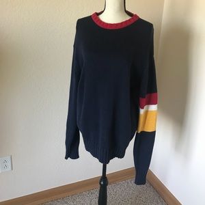 Again Oversized College Sweater M